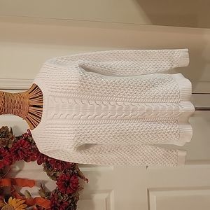 Cable Knit Sweater by Land's End